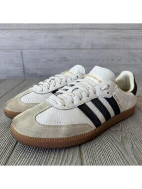 Sporty Rich x Adidas Samba OG White Blue Black Legend Ink - Size 9 - HP3354